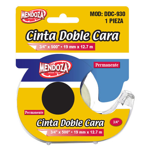 Despachador De Cinta Doble Cara Mendoza 19 Mm X 12.7 M