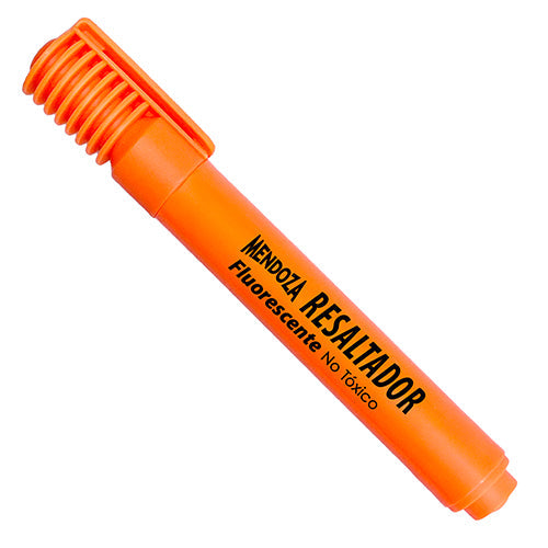 Marcador Fluorescente Mendoza Naranja Secado Rápido 1 Pieza