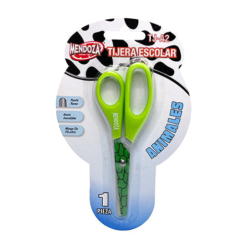 Tijera Escolar Mendoza Animal 12,5 Cm