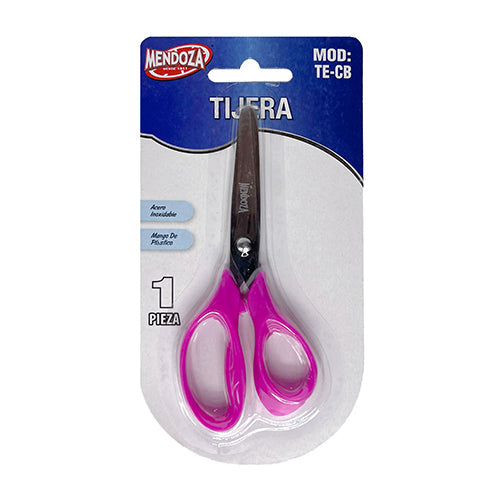 Tijera Escolar Mendoza Verde 13 Cm