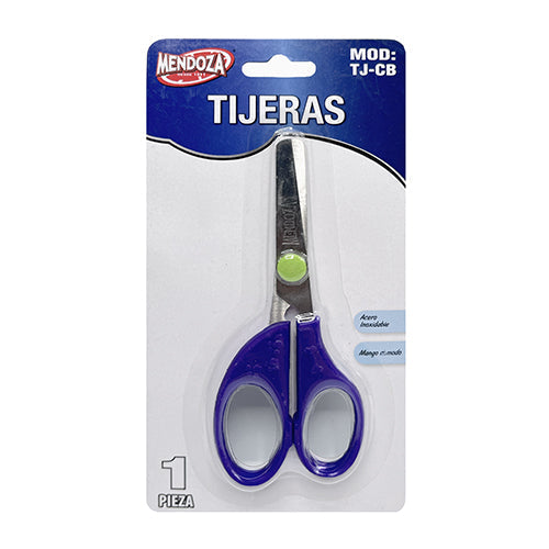 Tijera Escolar Mendoza Punta Redonda 13 Cm