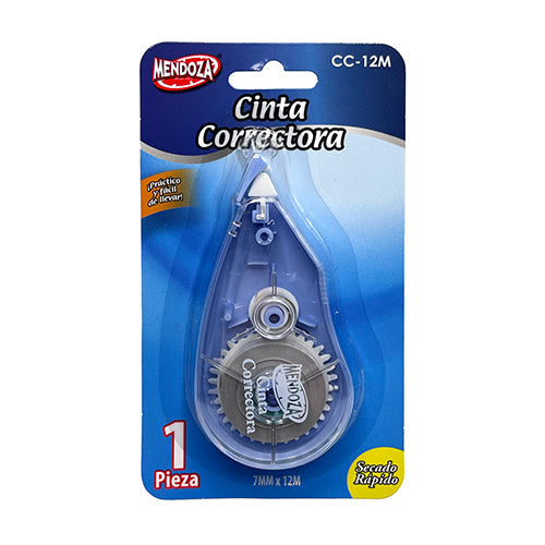 Corrector En Cinta Colores Pastel 7 M X 12 Mm Blister 1 Pieza