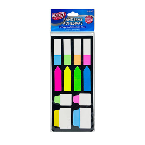 Block De Notas Adhesivas Mendoza Mix De Figuras Colores Surtidos