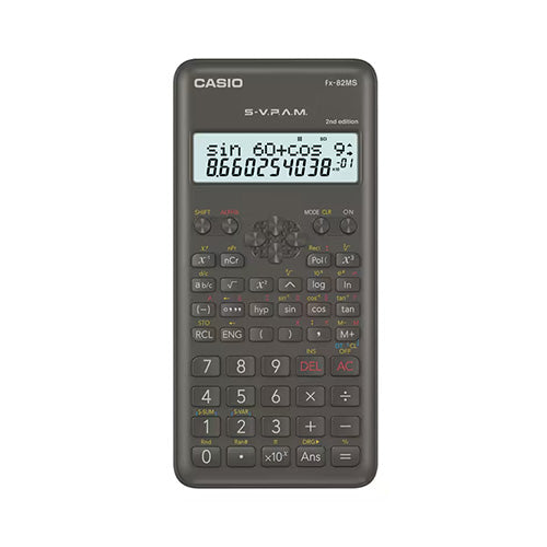 CALCULADORA CASIO CIENTIFICA 240 FUNC BX-82MS-2 (SECUNDARIA)