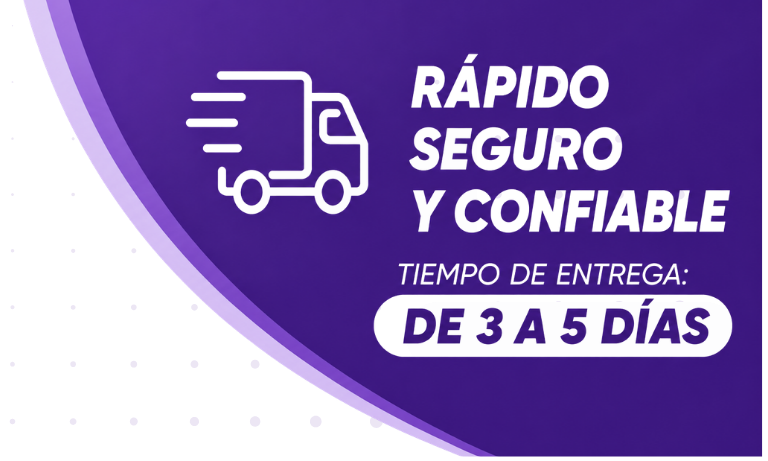 Envío rápido, seguro y confiable